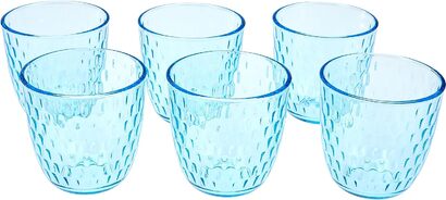 Набор синих стаканов 6 предметов Bormioli Rocco
