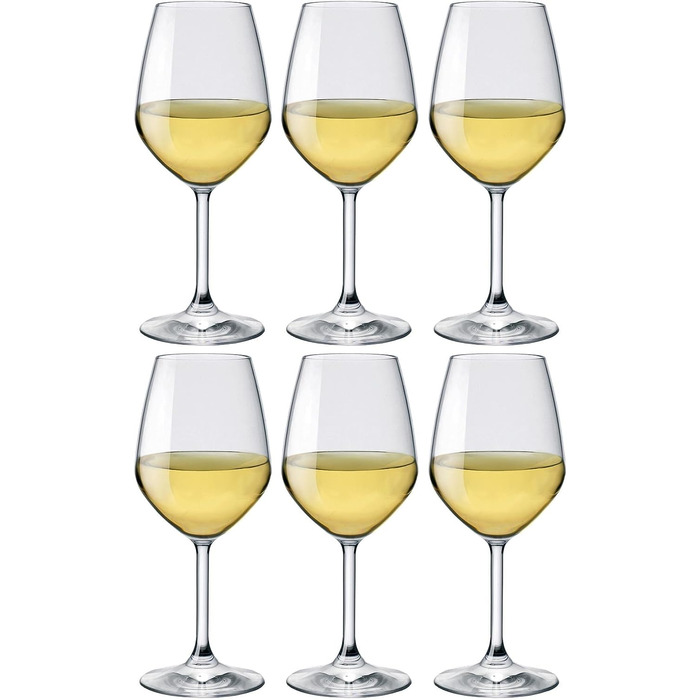 Набор бокалов для вина 445 мл, 6 предметов Bormioli Rocco