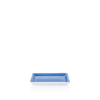 Блюдо прямоугольное 12 х 15 см, голубое Tric Arzberg