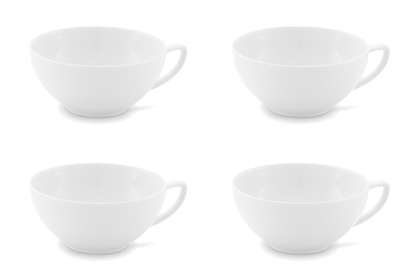 Набор чашек для чая 0,18 л, 4 предмета, белый Chai Friesland