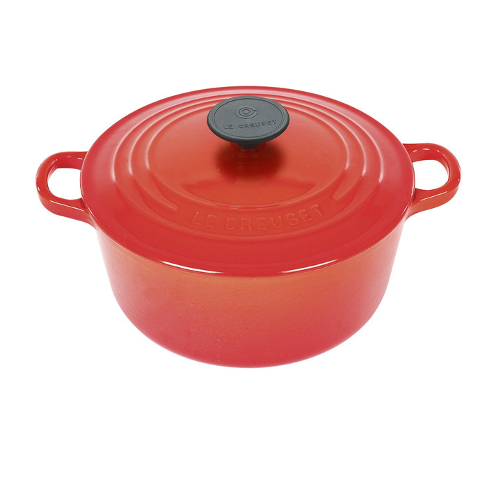 Кастрюля / жаровня 22 см, коралловый Le Creuset