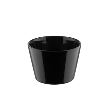 Чашка для кофе 250 мл черная, 4 предмета Tonale Alessi