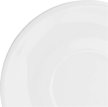 Набор блюдец 24 предмета 145 мм, белые Olympia