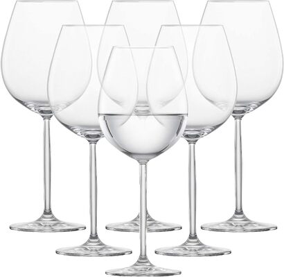Набор из 6 бокалов для красного вина/воды Schott Zwiesel Diva 610 мл
