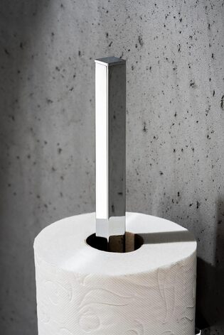 Держатель для туалетной бумаги вертикальный 27 см, хромированный Sagittarius One
