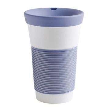 Чашка 0,47 л, с крышкой голубая Сupit To Go Mugs Magic Grip Kahla