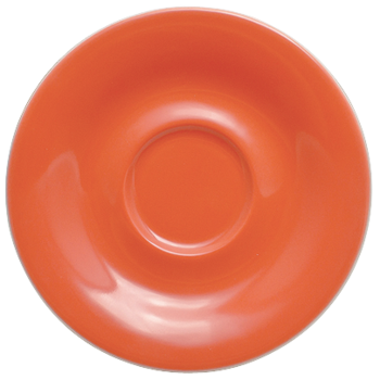Блюдце к чашке для эспрессо 12 см, красно-оранжевое Pronto Colore Kahla