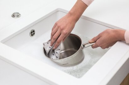 Набор полотенец для посуды, 2 шт 0,5х30х30 см светло-серый Sink side Brabantia