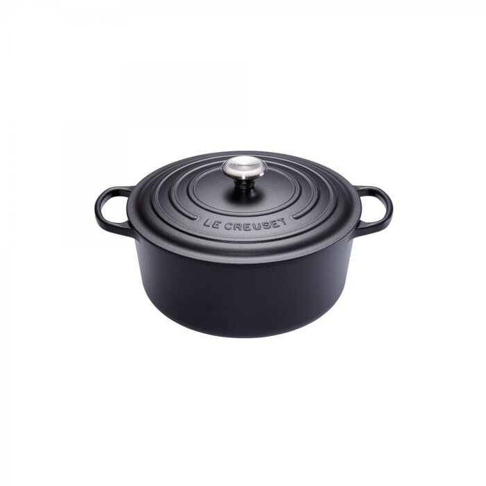 Кастрюля / жаровня 18 см, черный Le Creuset