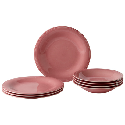 Набор тарелок, 8 предметов, розовых Color Loop Vivo Villeroy & Boch