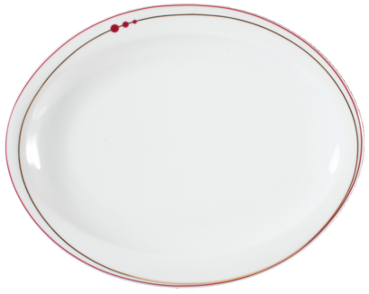 Тарелка для завтрака овальная 25 см Mirage Top Life Seltmann