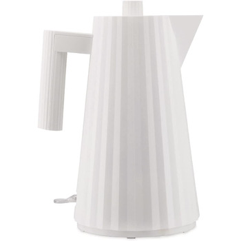 Лектрический чайник из термопластичной смол белого цвета. Европейский разем., 21 см, 06 W -