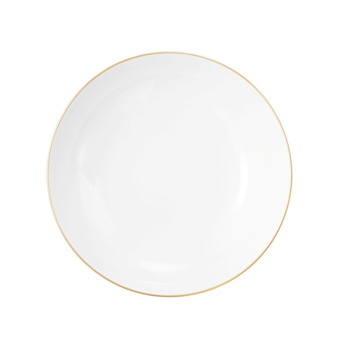 Тарелка суповая 21 см Goldrand Liberty Seltmann Weiden