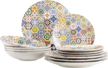 Набор столовой посуды на 4 человека 12 предметов Amarite Series MÄSER