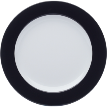 Тарелка для завтрака / обеда 23 см, черная Pronto Colore Kahla