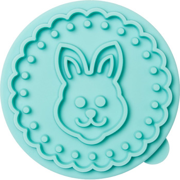 Штамп для печенья в виде кролика, 7 см, Be Happy & Smile, RBV Birkmann