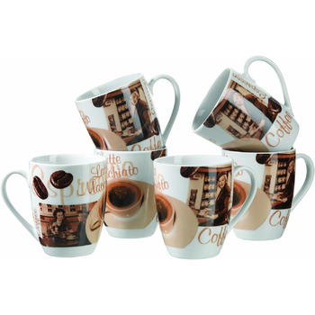 Набор кофейных чашек 12 предметов Latte Macchiato Series MÄSER