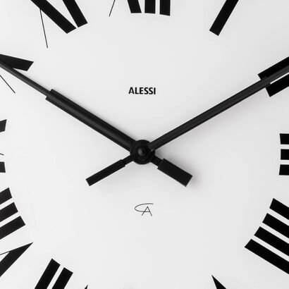 Настенные часы белые Ø 36 см Firenze Alessi