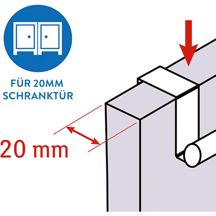 Регулируемый двойной полотенцедержатель 25 - 40 см Tatkraft