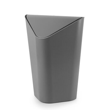 Корзина для мусора 29,2x21x20,4 см темно-серая Corner Mini Umbra