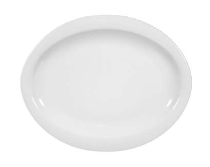 Тарелка для завтрака овальная 25 см белая Top Life Seltmann