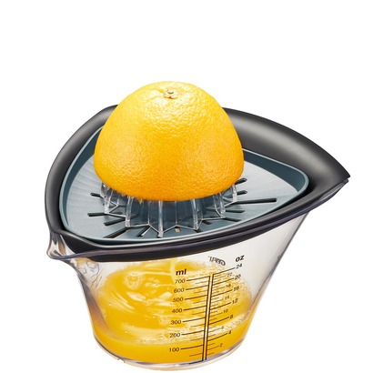 Соковыжималка ручная для цитрусовых с насадкой для чистки граната 0,7 л Fruti Gefu