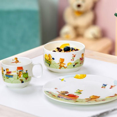 Набор детской посуды из 3 предметов Hungry as a Bear Villeroy & Boch