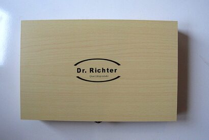 Нож для стейка доктора Рихтера 'Texas XXL 6-набор в деревянной коробке - легко режет даже саме толсте стейки. Новая модель - отполированная до зеркального блеска