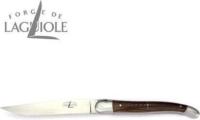 Набор из 2 ножей для стейка Forge De Laguiole, ручки из болотного дуба
