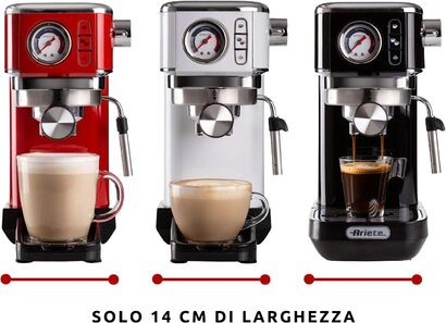 Кофеварка 1.1 л 1300 Вт Espresso Slim Ariete