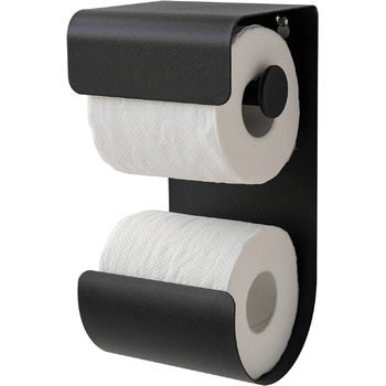Держатель туалетной бумаги, черный Sealskin Brix 
