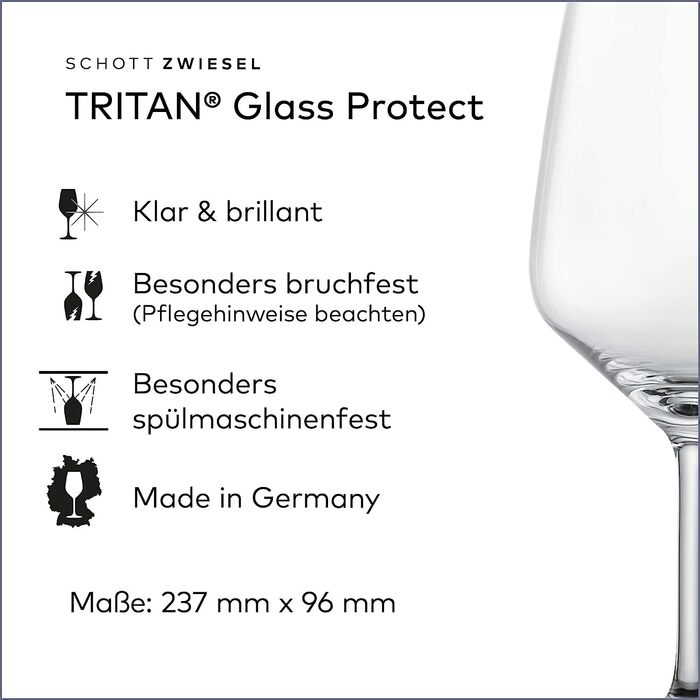 Набор из 12 бокалов для красного и белого вина Schott Zwiesel Bordeaux