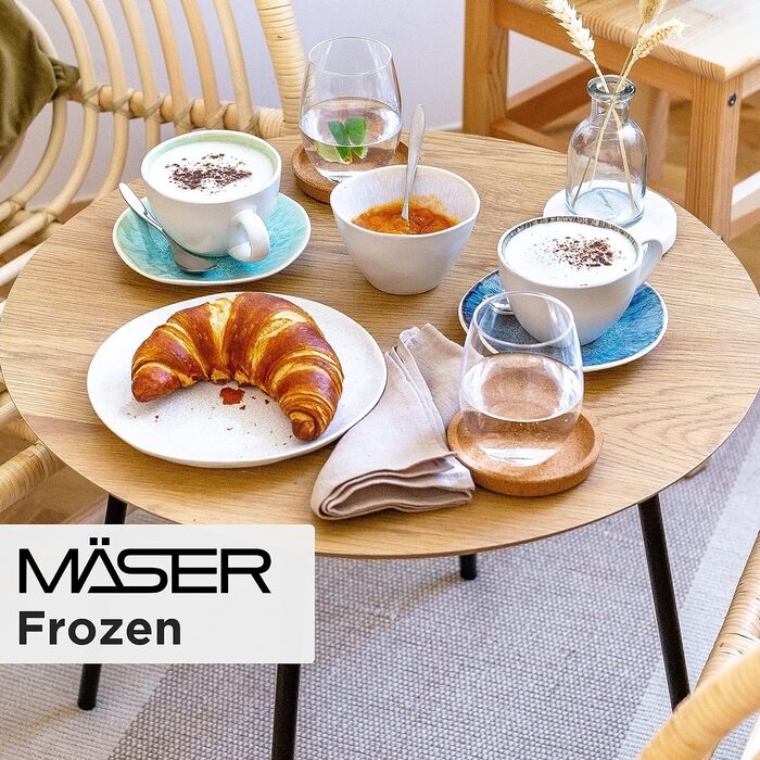 Набор кофейных чашек 8 предметов Frozen Series MÄSER