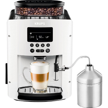 Автоматическая кофемашина с системой AutoCappuccino, белая EA8161 Krups
