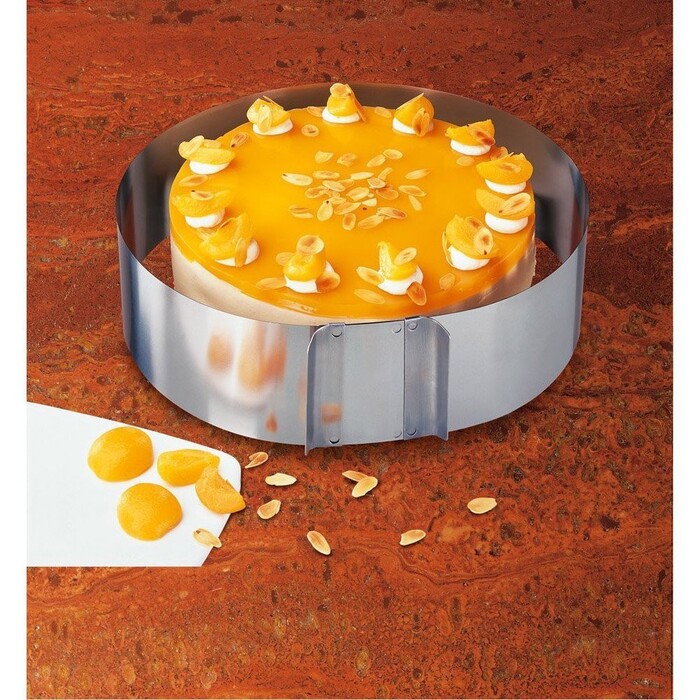 Разъемное кольцо для торта с ручками, 9 см Pâtisserie Kaiser