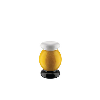 Мельница для соли / перца 7х11 см, желтый / черный / белый Alessi