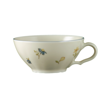 Чашка для чая 0.14 л Streublume blauer Rand Marie-Luise Seltmann