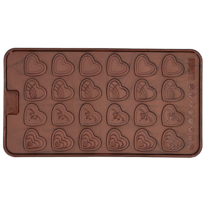 Форма для приготовления шоколадных украшений, 21 х 11,5 см, RBV Birkmann