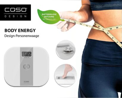 Дизайнерские вес для ванной комнат с технологией Body Energy, цифрове вес, без батареек, кологически чисте и устойчиве, до 200 кг с шагом 100 г