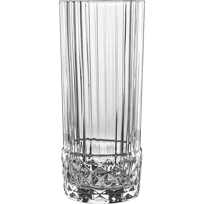 Набор высоких прозрачных стаканов 400 мл, 6 предметов Bormioli Rocco