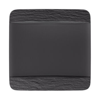 Тарелка 28 см Black/Gray Manufacture Rock Villeroy & Boch