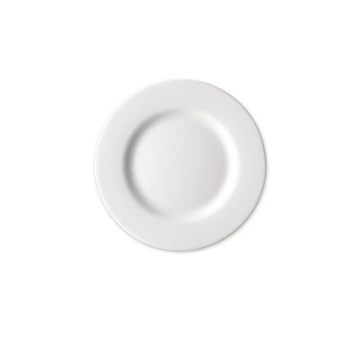 Тарелка Ø 20 см белая Platebowlcup Alessi