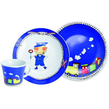 Набор детской посуды 3 предмета Kiddie Tableware Adventure Express Kahla