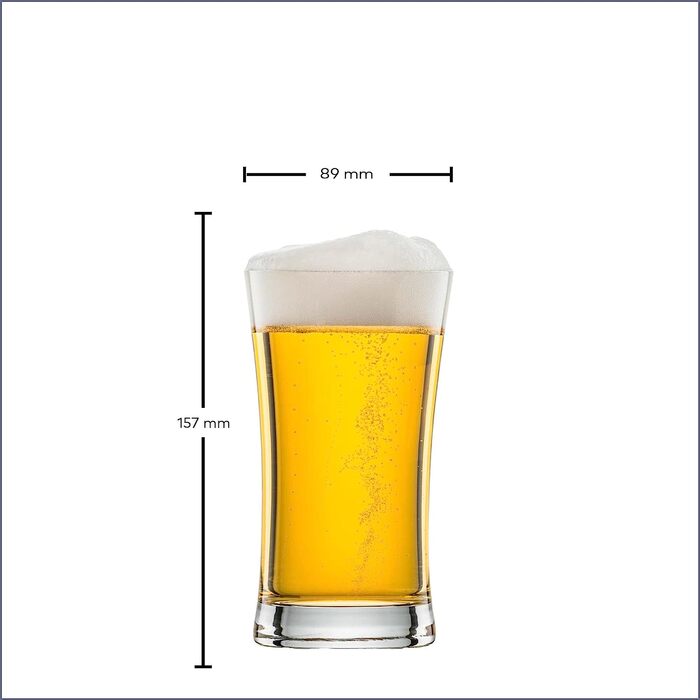 Набор из 6 бокалов для пива 602 мл Schott Zwiesel Pure Series