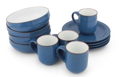 Набор посуды для завтрака 12 предметов, синий Ammerland Friesland