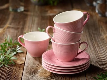 Блюдце к чашке для кофе 15,5 см, розовое Color Loop Villeroy & Boch