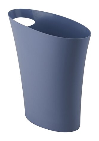 Корзина для мусора 33,7x33x17,1 см синяя Skinny Umbra