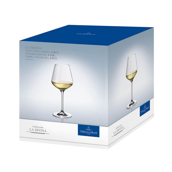 Набор бокалов для белого вина 0,38 л, 4 предмета La Divina Villeroy & Boch