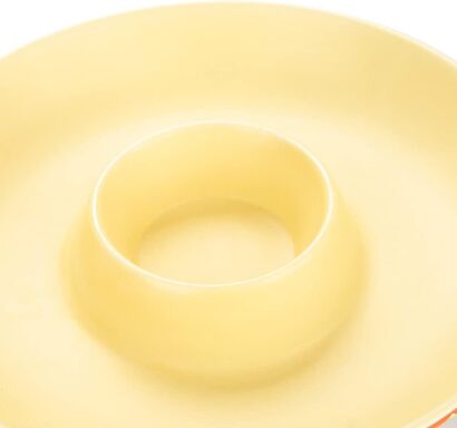 Желтая тарелка в форме сомбреро 24 см Balvi