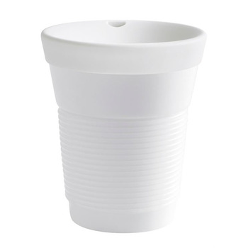Чашка 0,35 л, с крышкой белая Сupit To Go Mugs Magic Grip Kahla